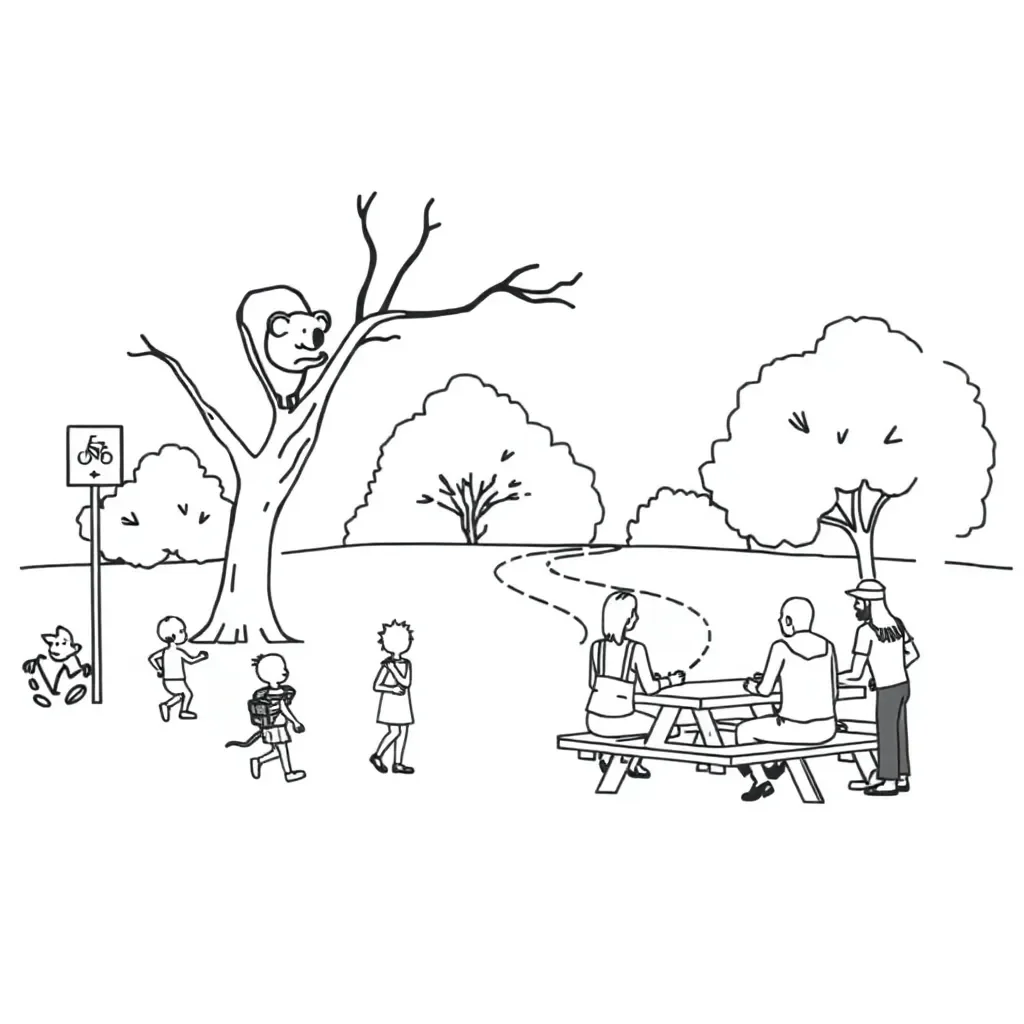 Community safety planning illustration