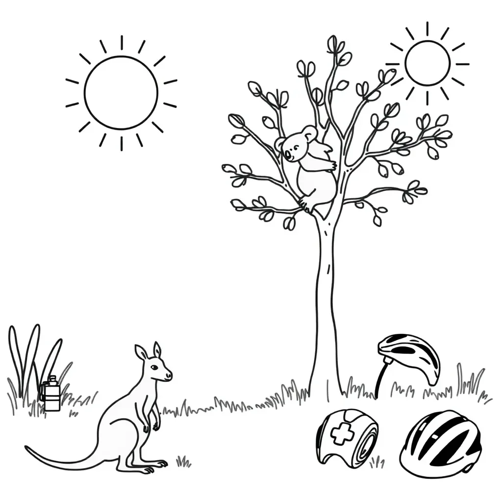 Safety and wellbeing illustration