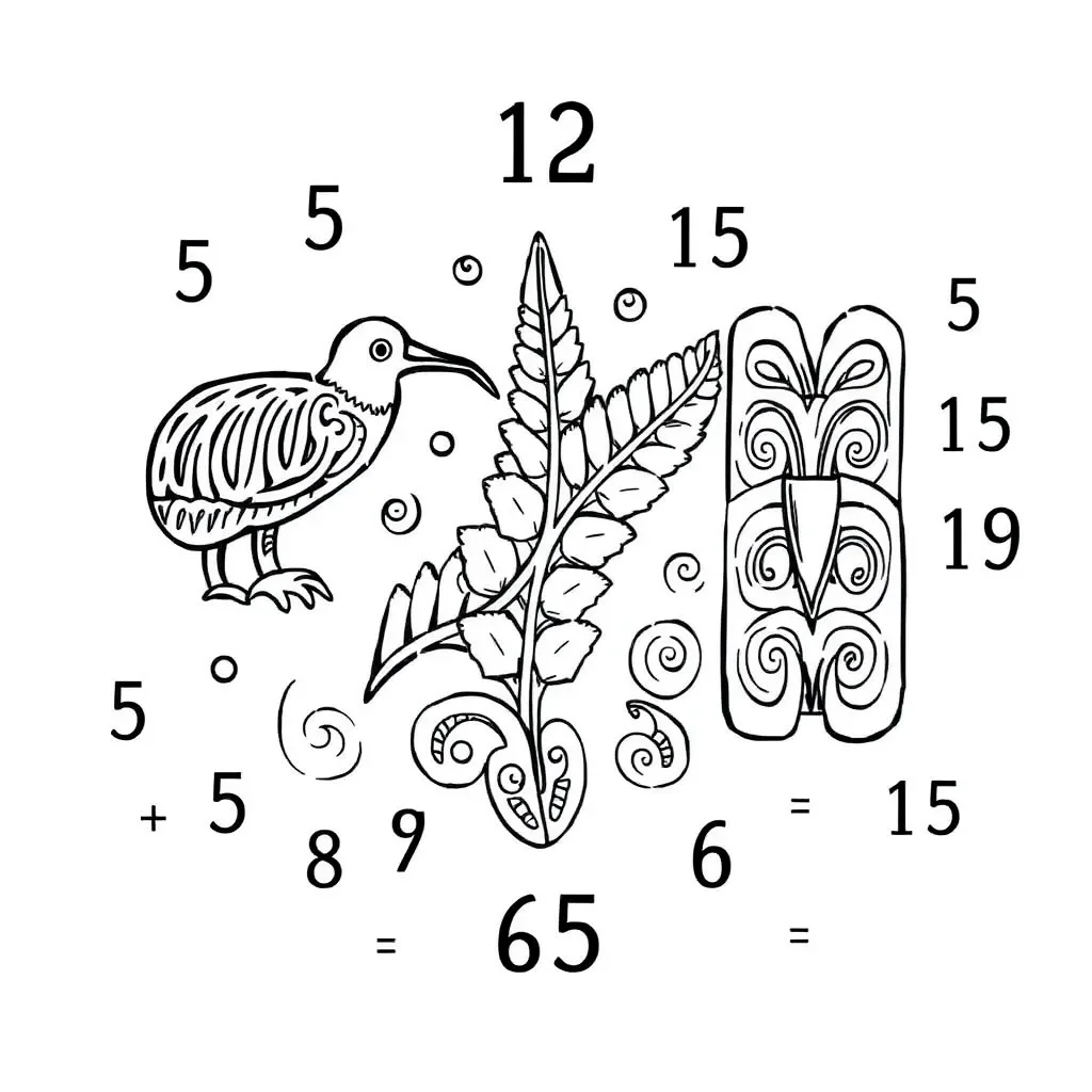 Place value illustration with numbers