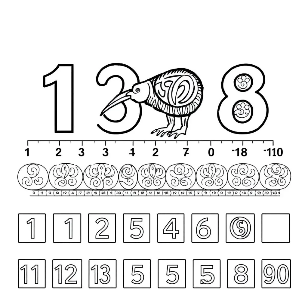 Place value blocks illustration
