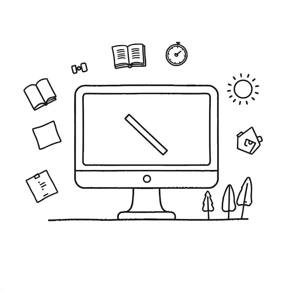 Worksheet illustration