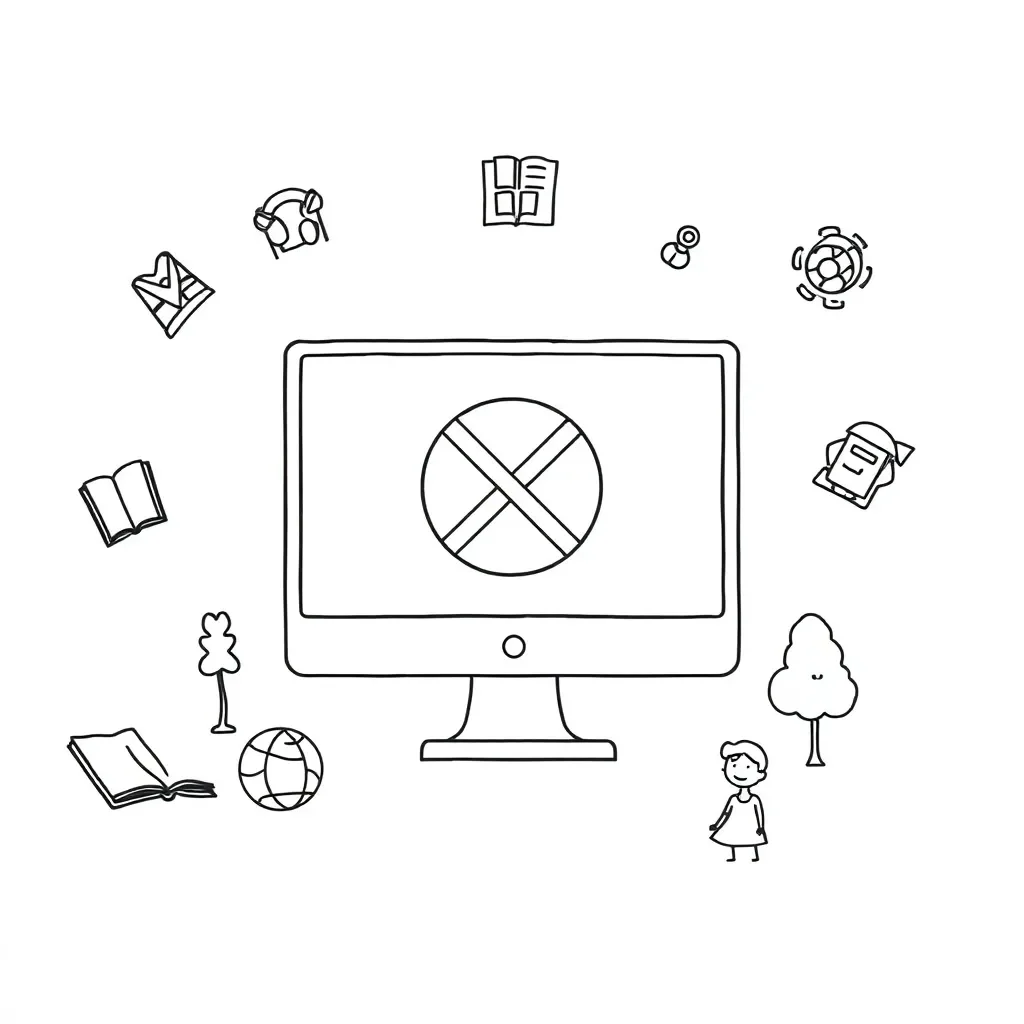 Worksheet illustration