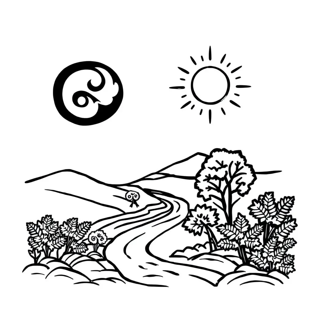 Worksheet illustration