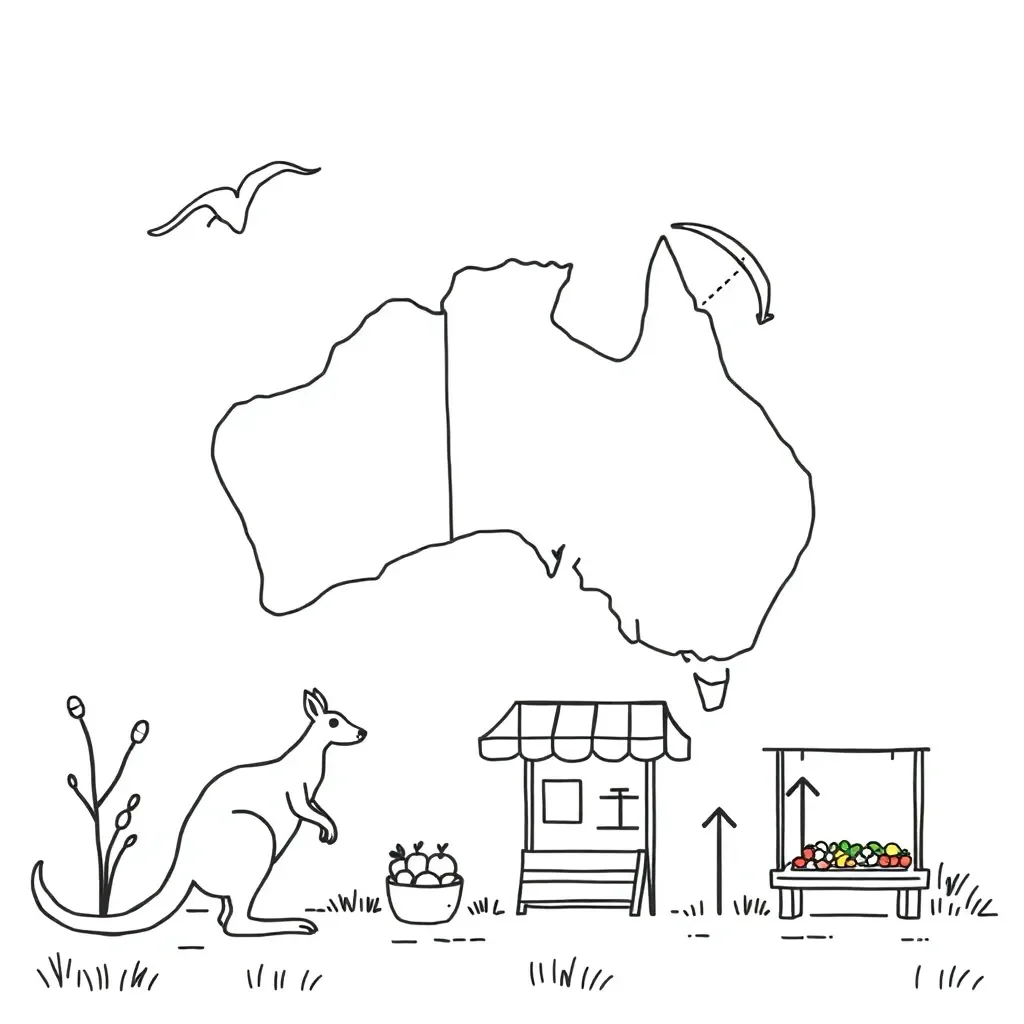 Economics and business illustration