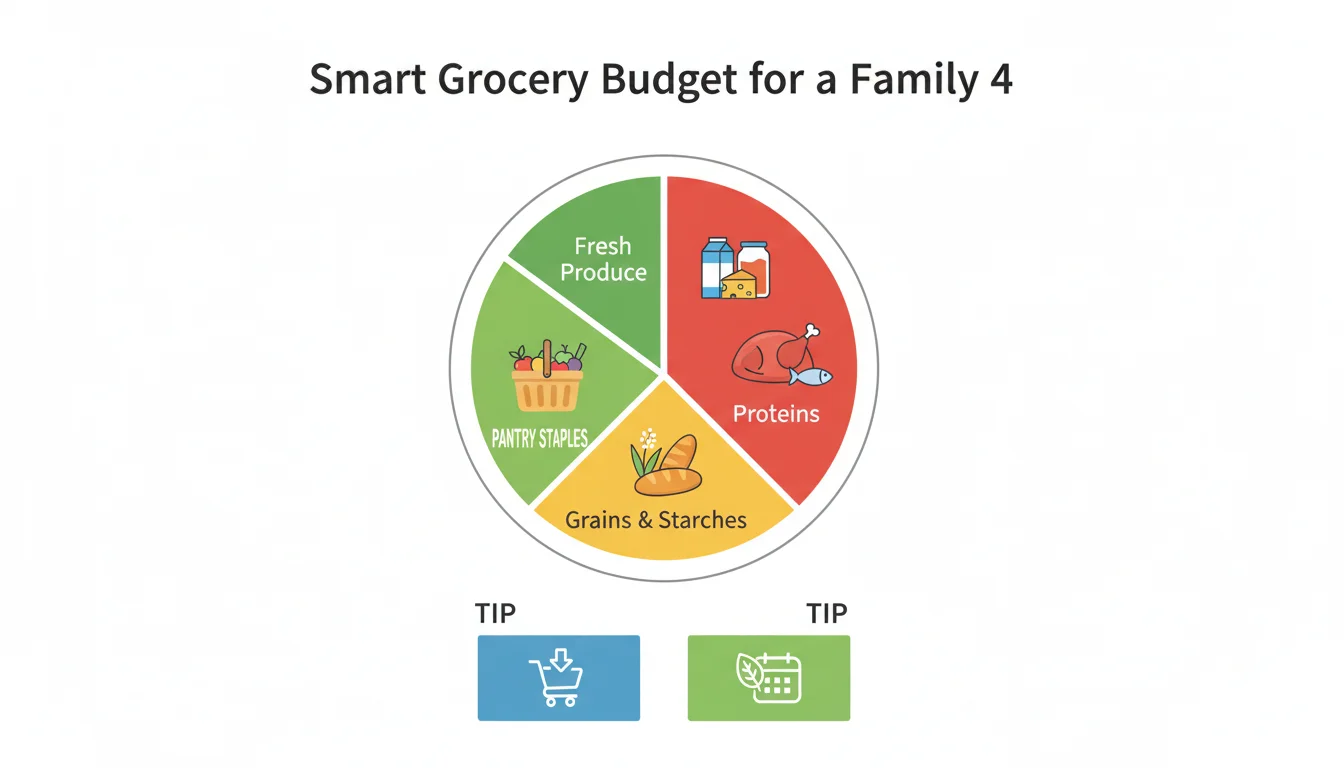 Monthly Grocery Budget Breakdown
