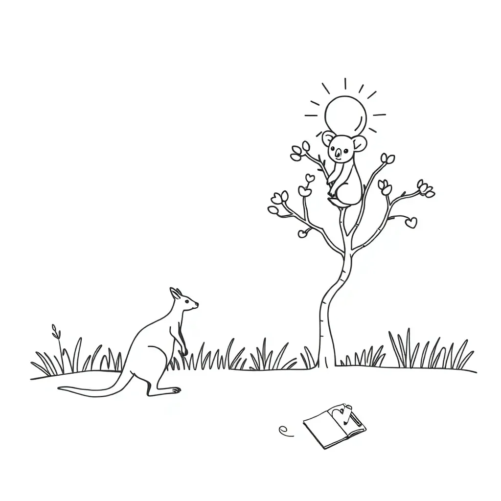 Health journal illustration