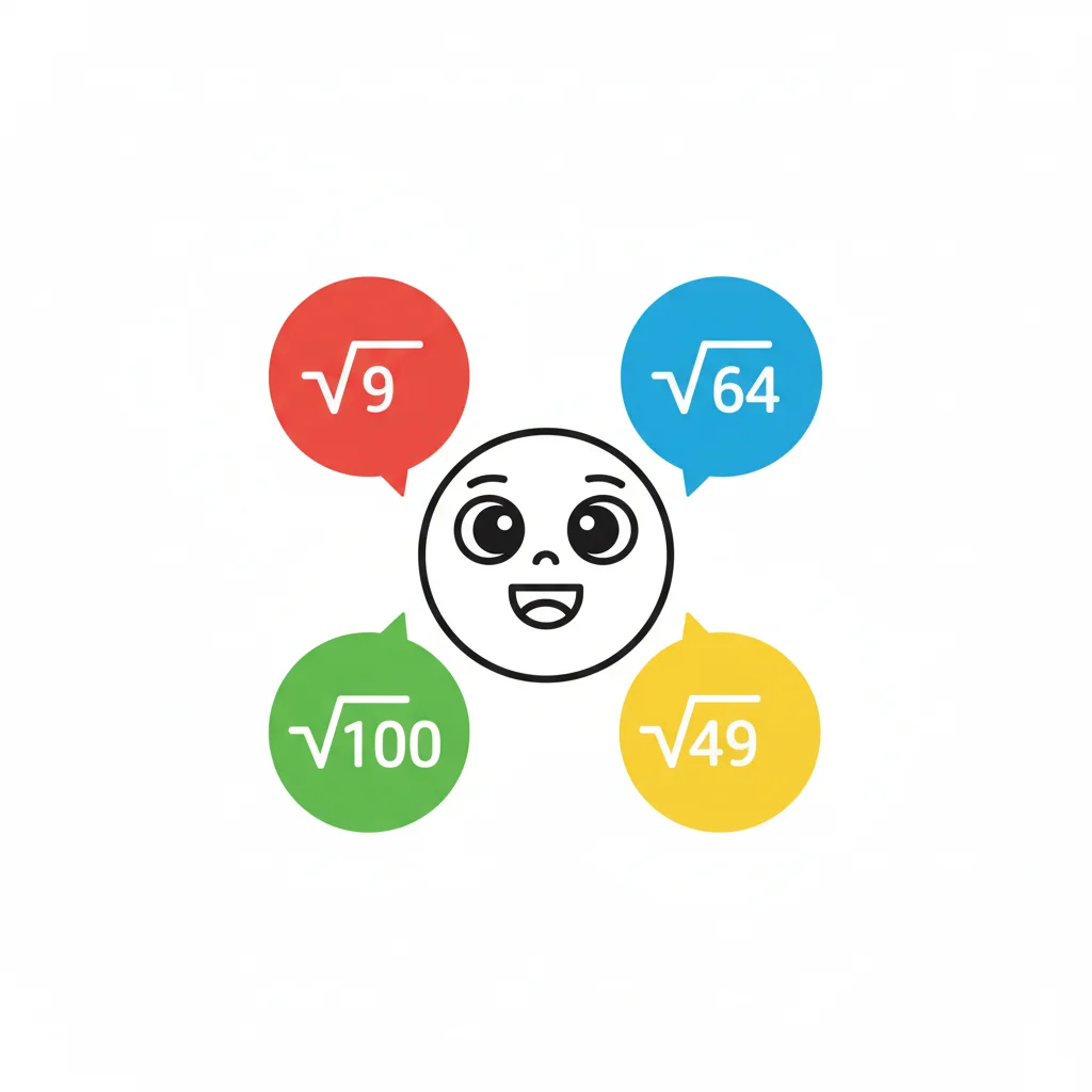 Let's Practice Reading Square Roots