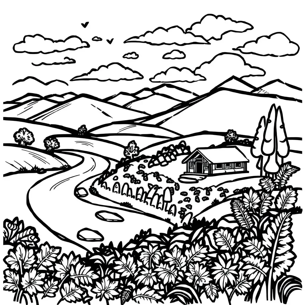 Worksheet illustration