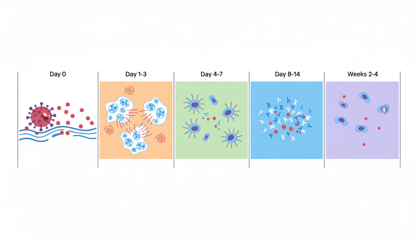 Immune Response Timeline