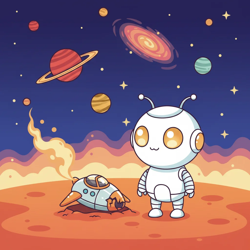 Meet Our Alien Robot Friend