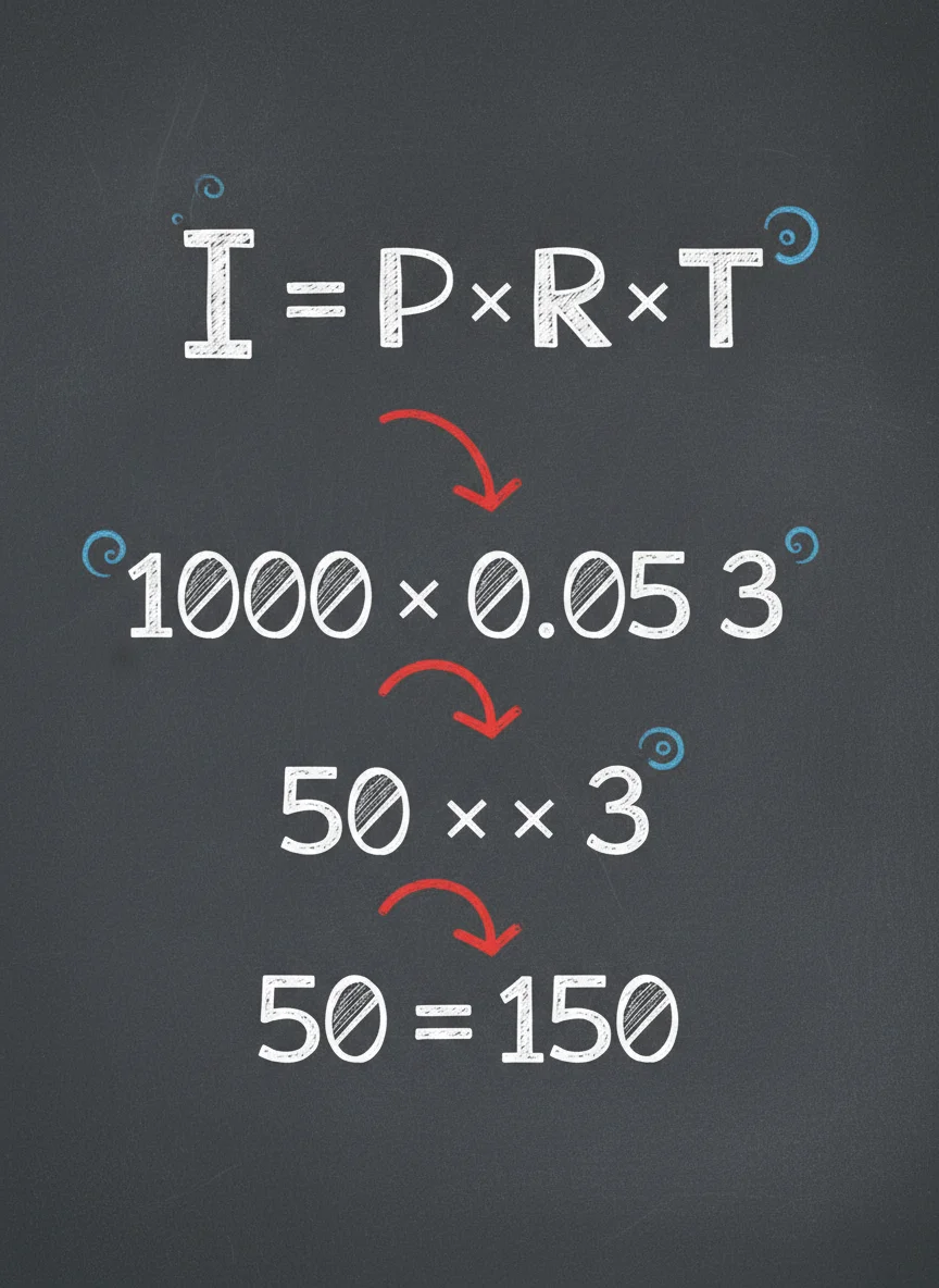 Simple Interest: Worked Example