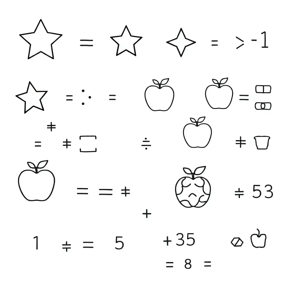 Multiplication facts illustration