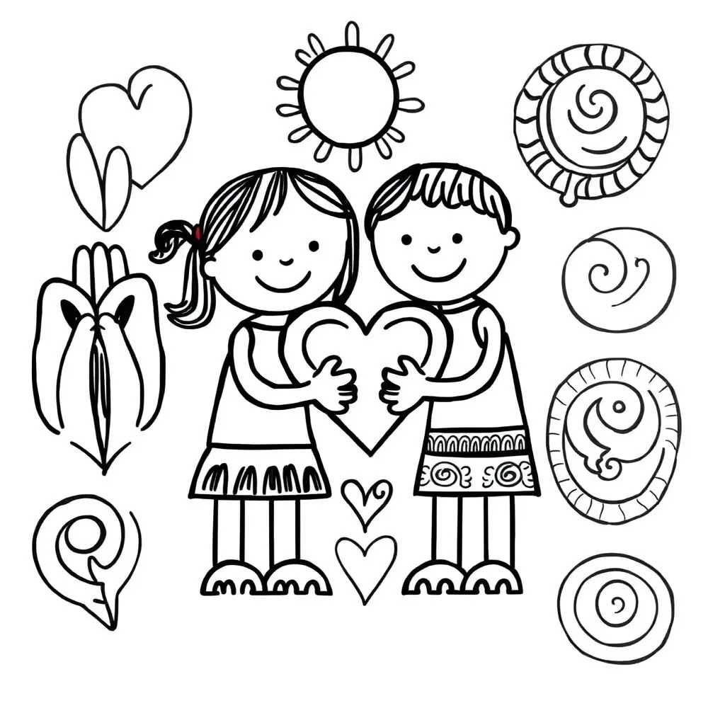 Worksheet illustration