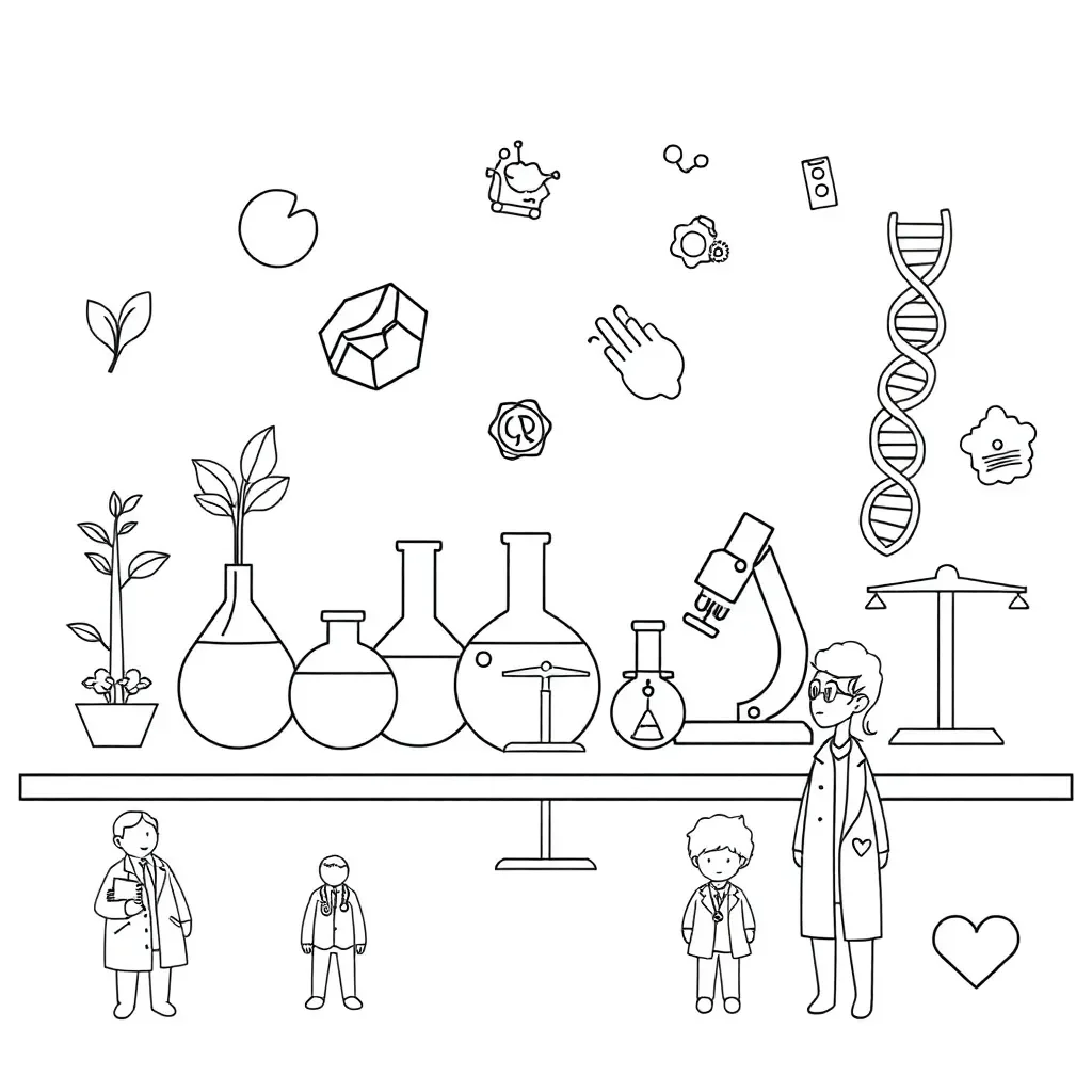 Drug development illustration