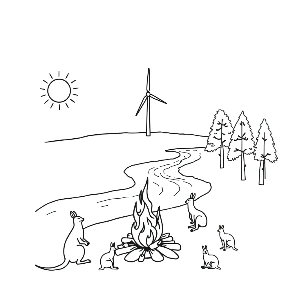 Worksheet illustration