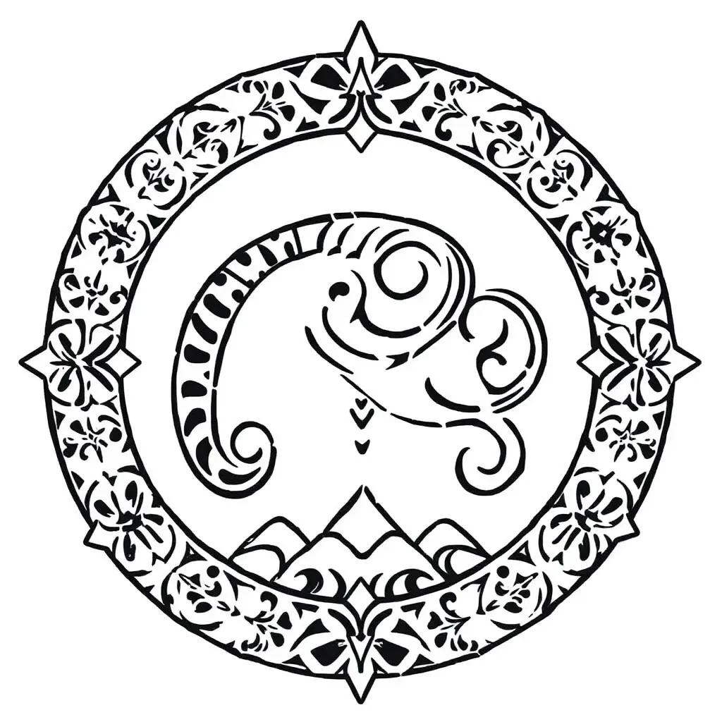 Worksheet illustration