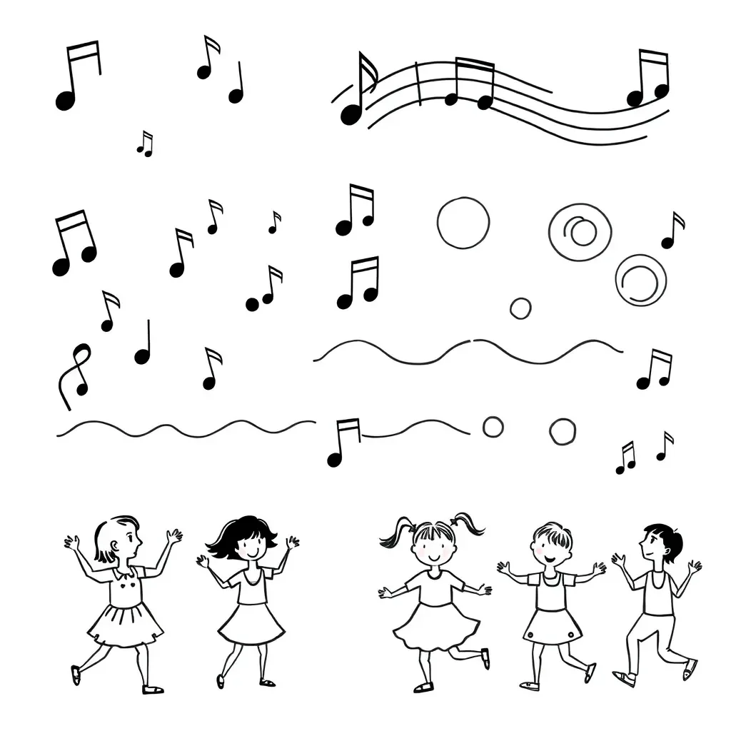 Children clapping rhythm to poetry