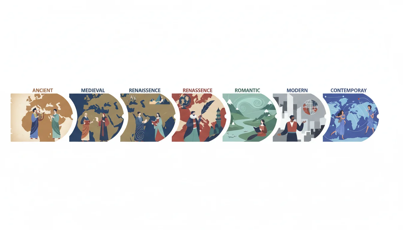 Global Poetry Timeline
