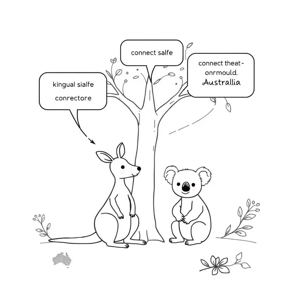 Students writing sentences