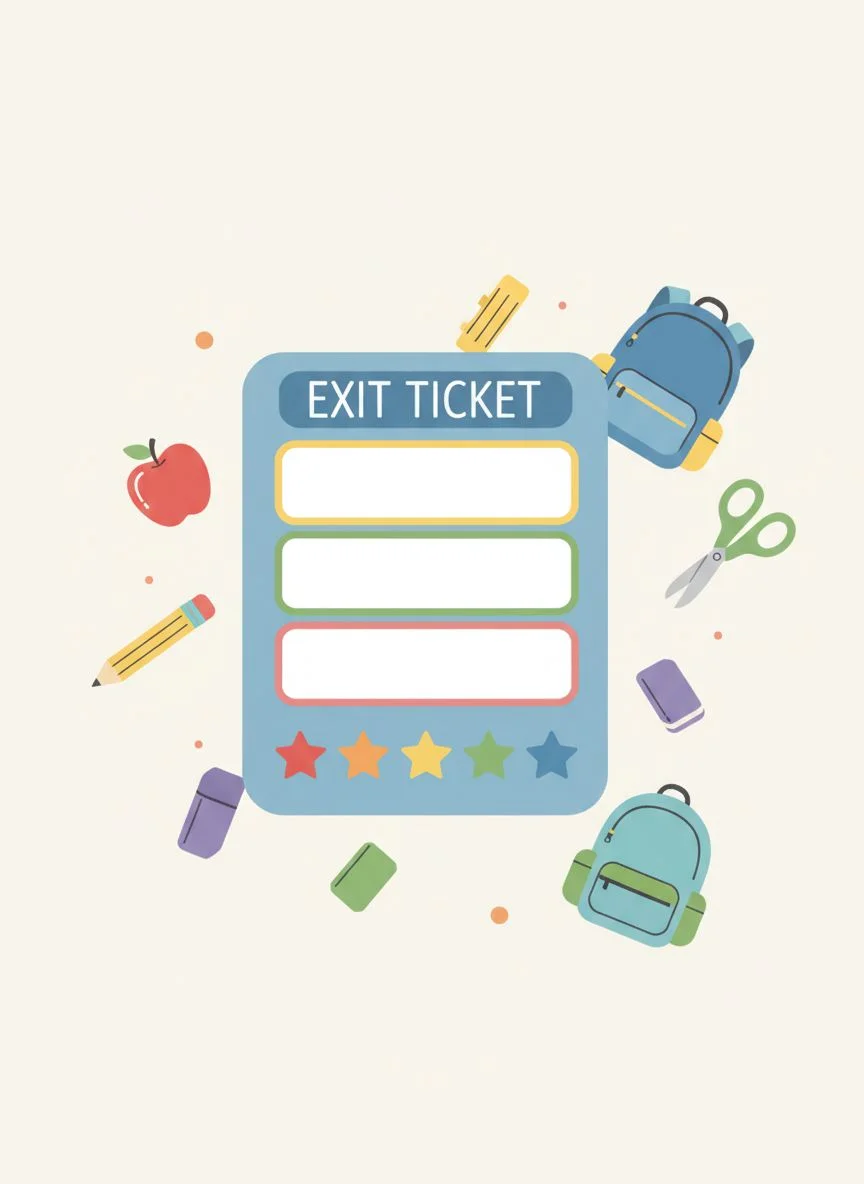 Exit Ticket - Show What You Know!
