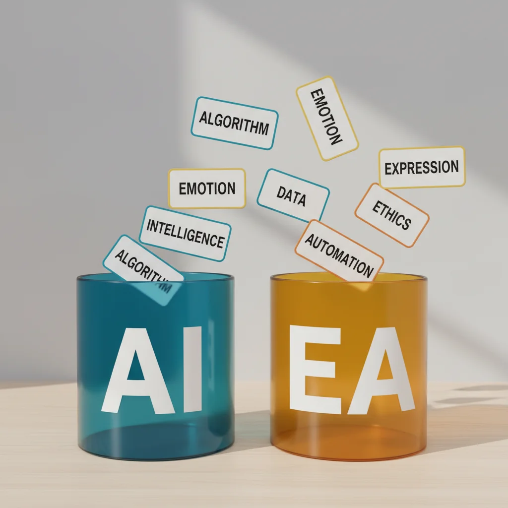 Sorting 'AI' and 'EA' Words