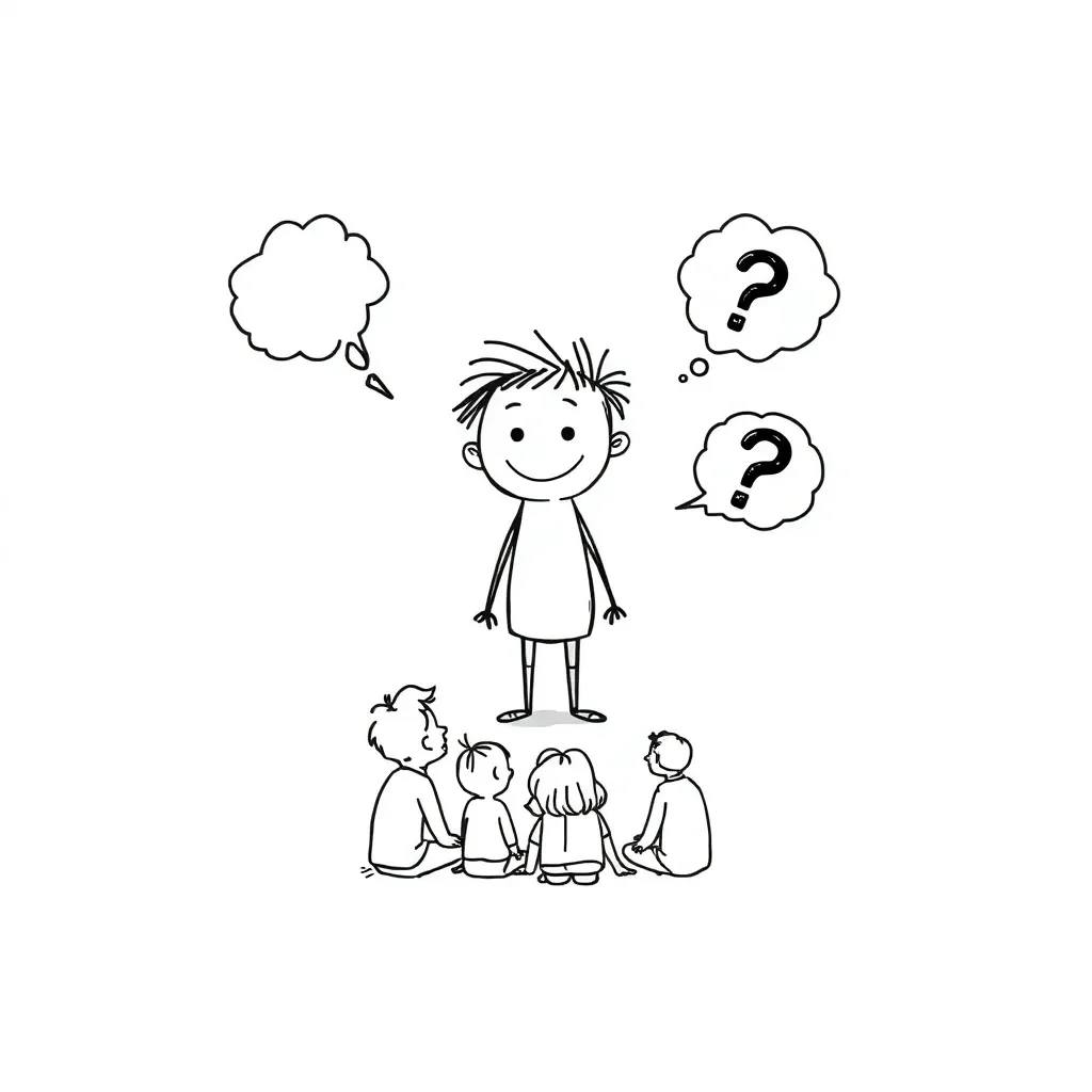 Students reading books with favourite characters