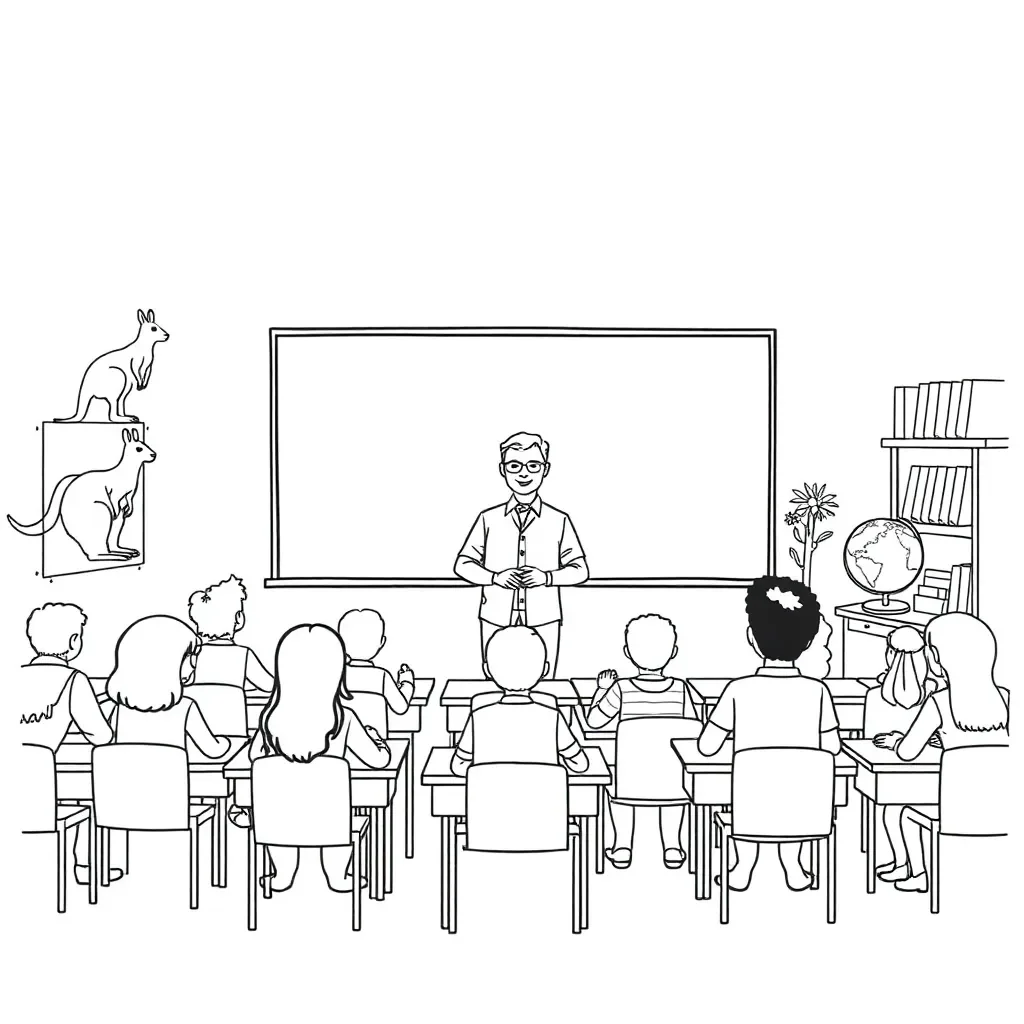 Character analysis illustration