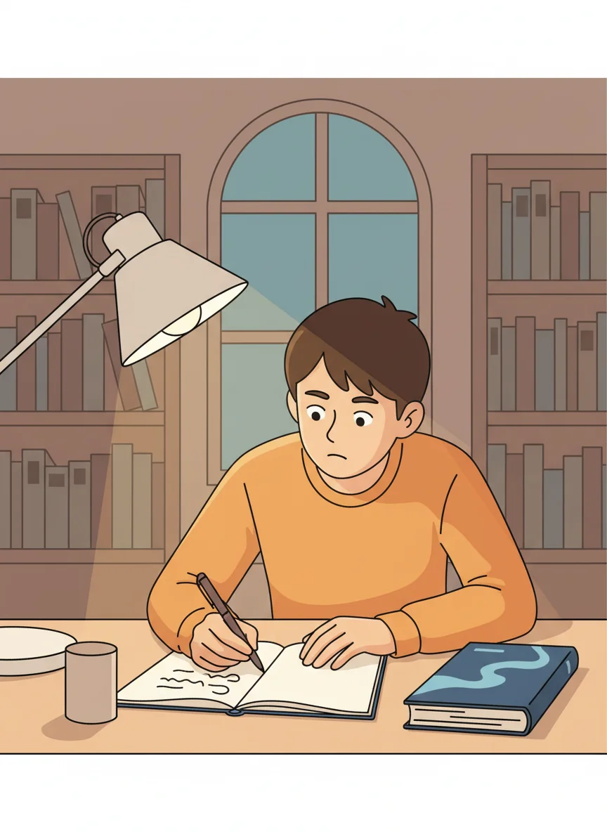 Grammar and sentence structure illustration