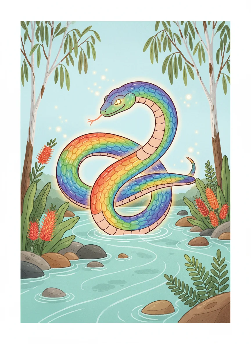 The Waugal - Rainbow Serpent