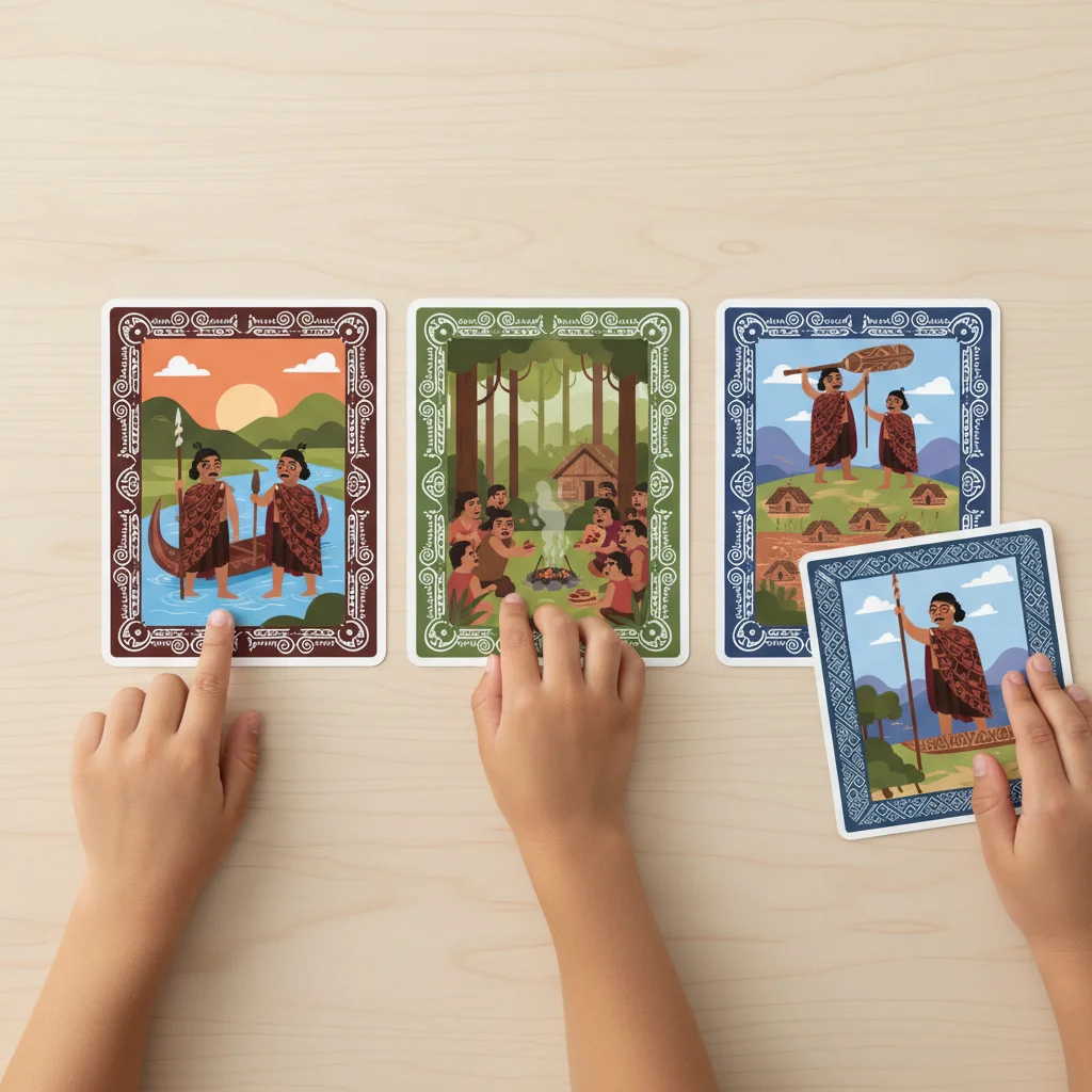 Story Sequencing - Whakarite Kōrero