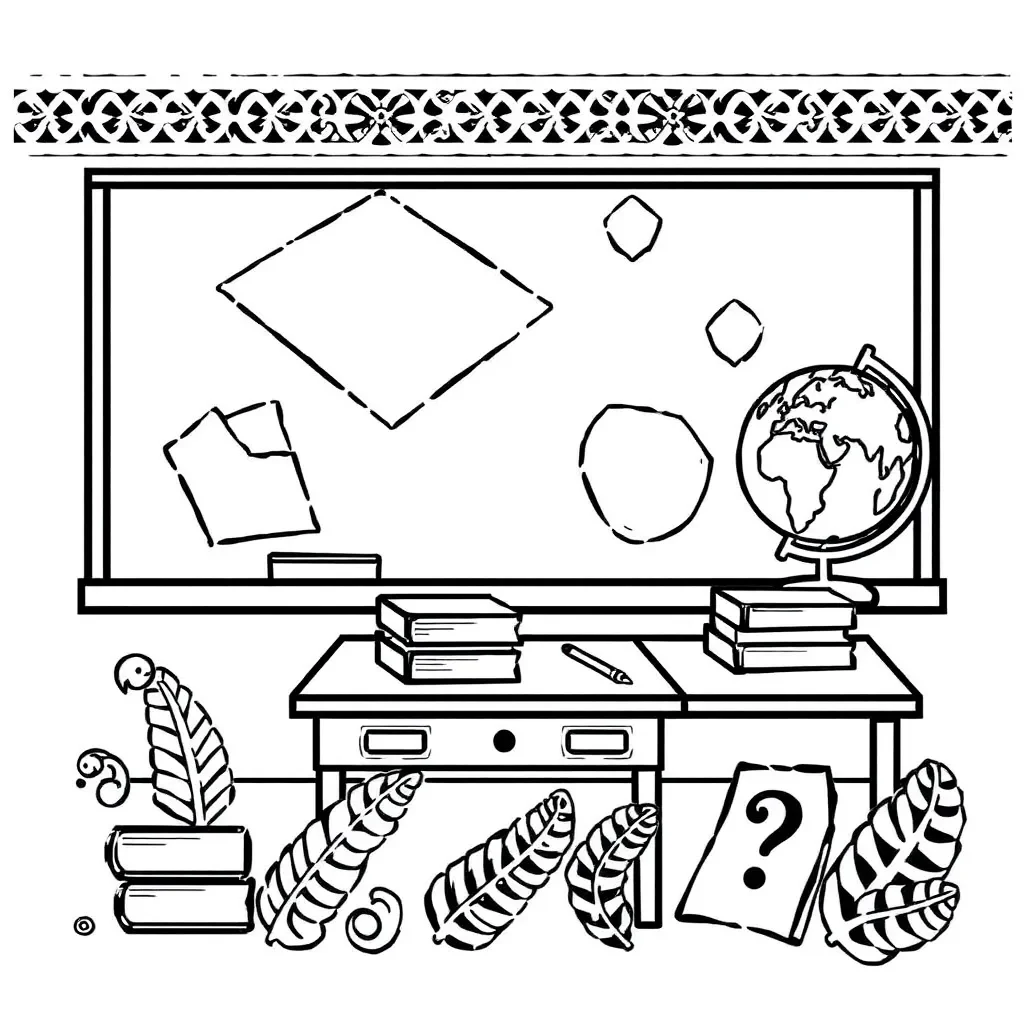 Grammar quiz illustration