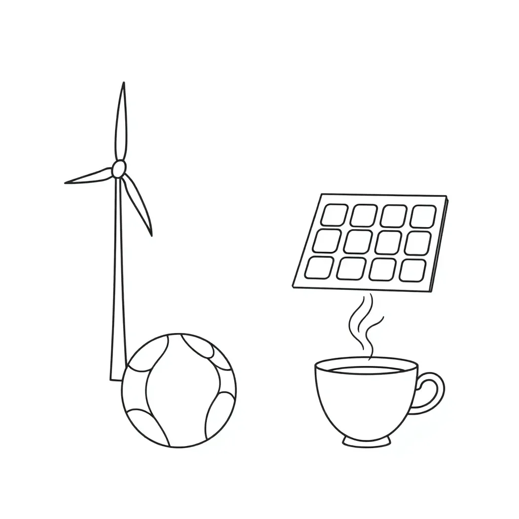 Energy symbols with moving objects