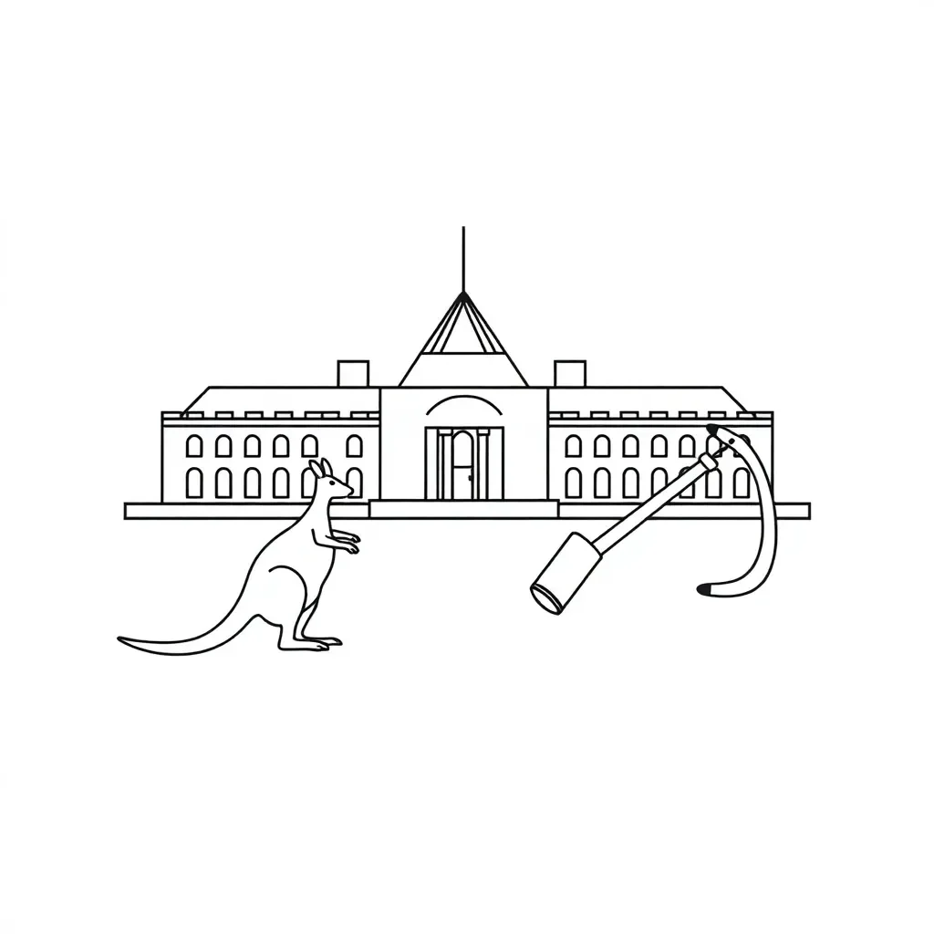 Australian Constitution and High Court building