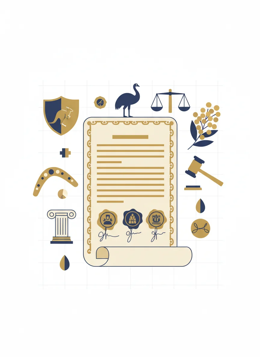 Australian Constitution and High Court building