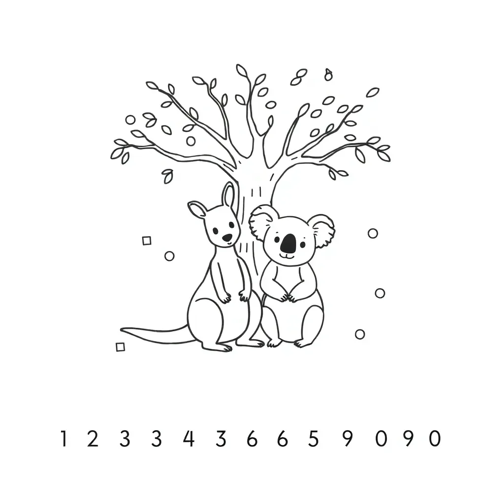 Partitioning addition illustration
