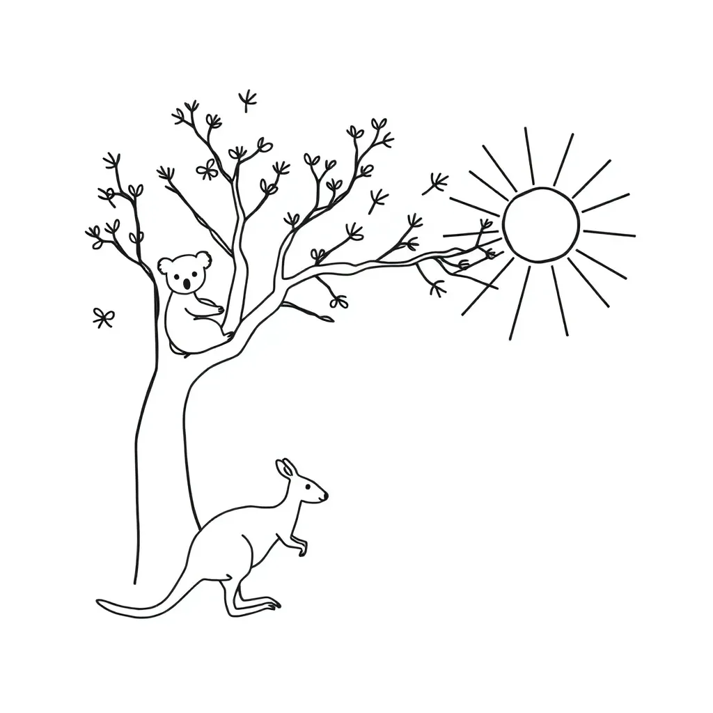 Worksheet illustration