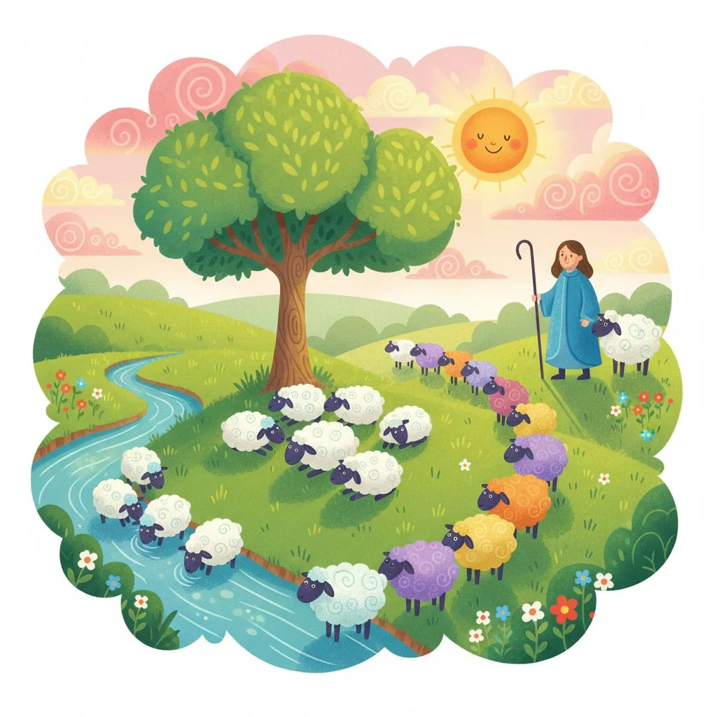 Shepherd and Sheep Activity