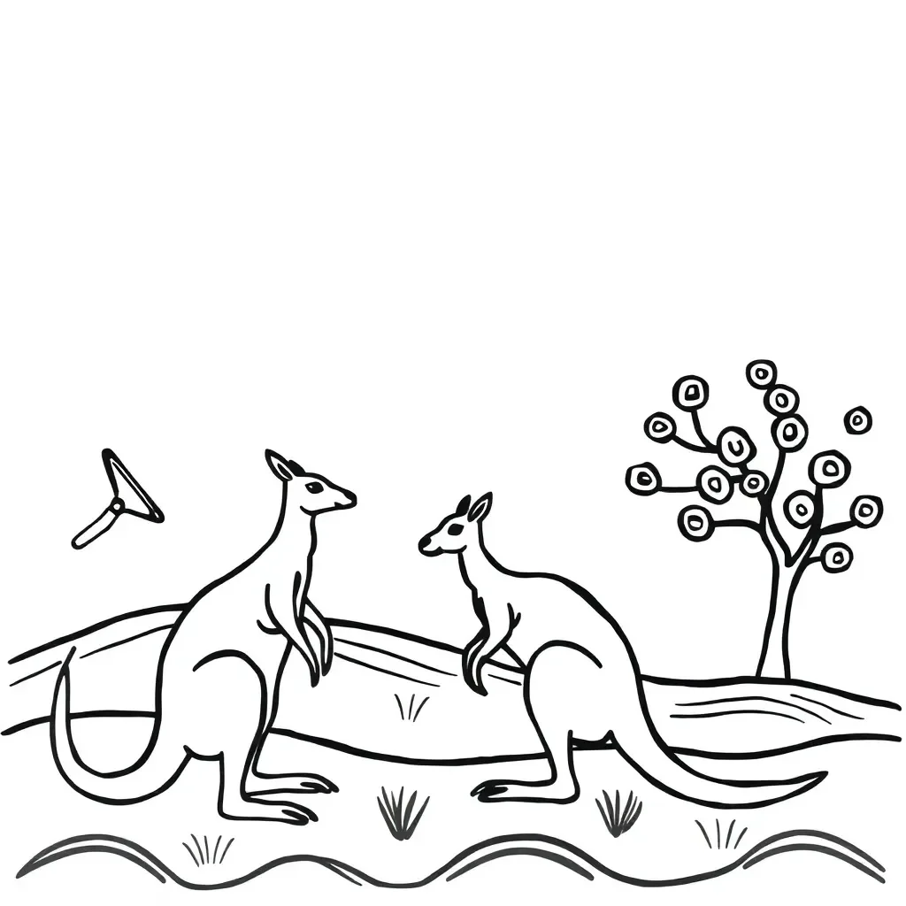 Australian referendum voting illustration