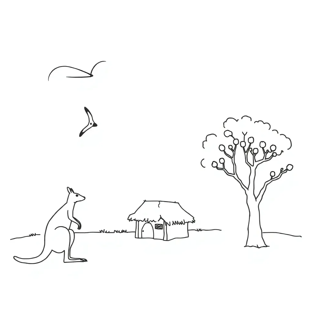 Aboriginal land rights illustration