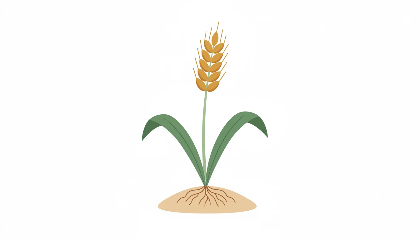 Parts of a Wheat Plant