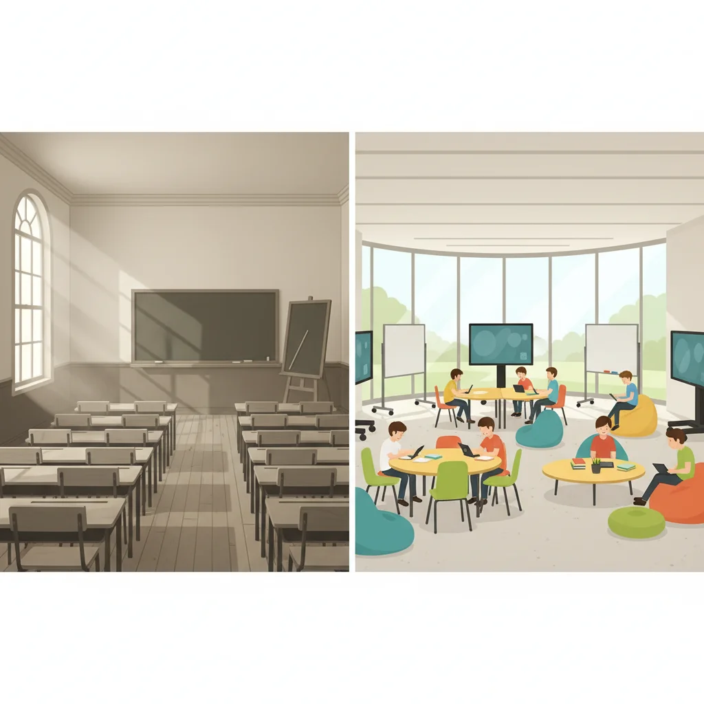 Then vs Now: How We Learn