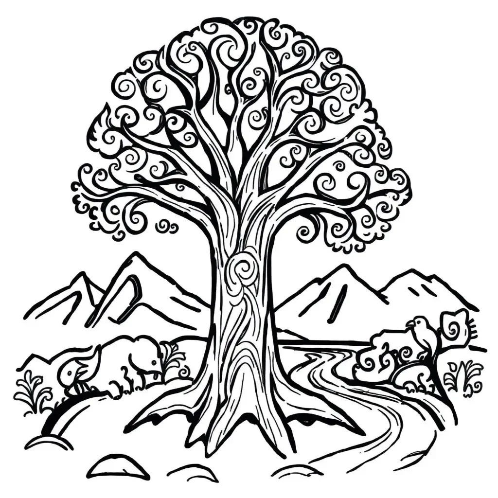 Column subtraction illustration