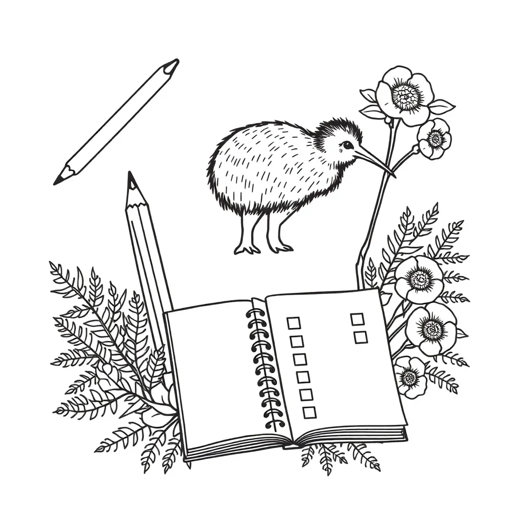Student writing with pencil
