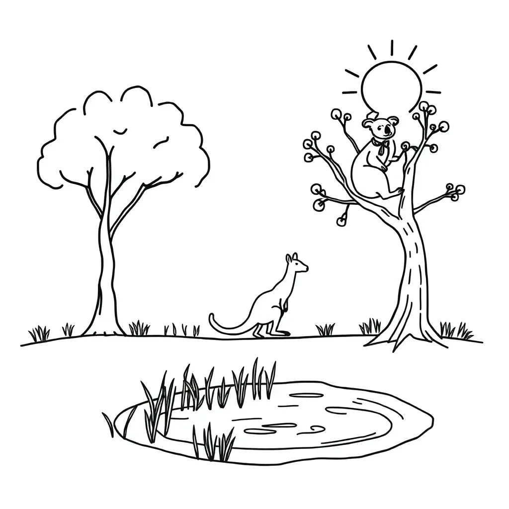 Worksheet illustration