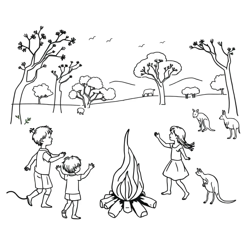 Worksheet illustration