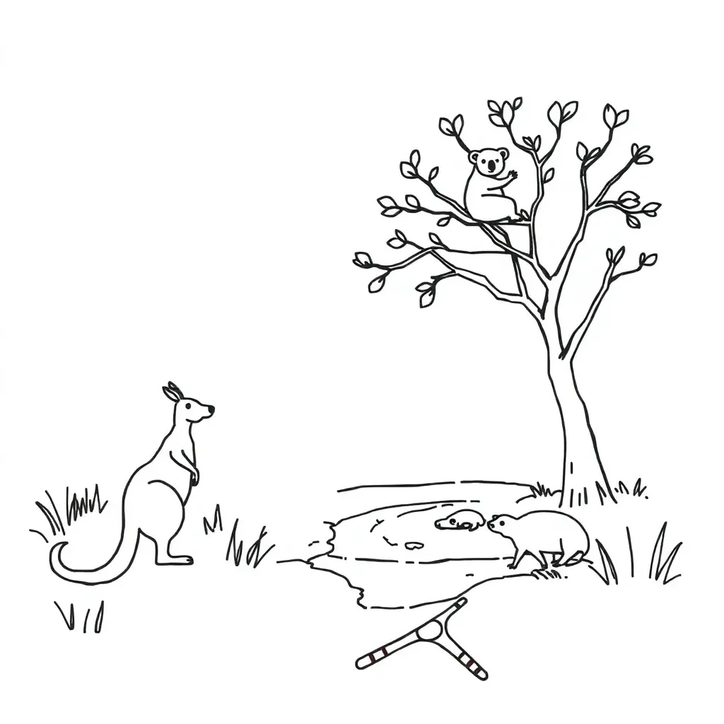 Worksheet illustration