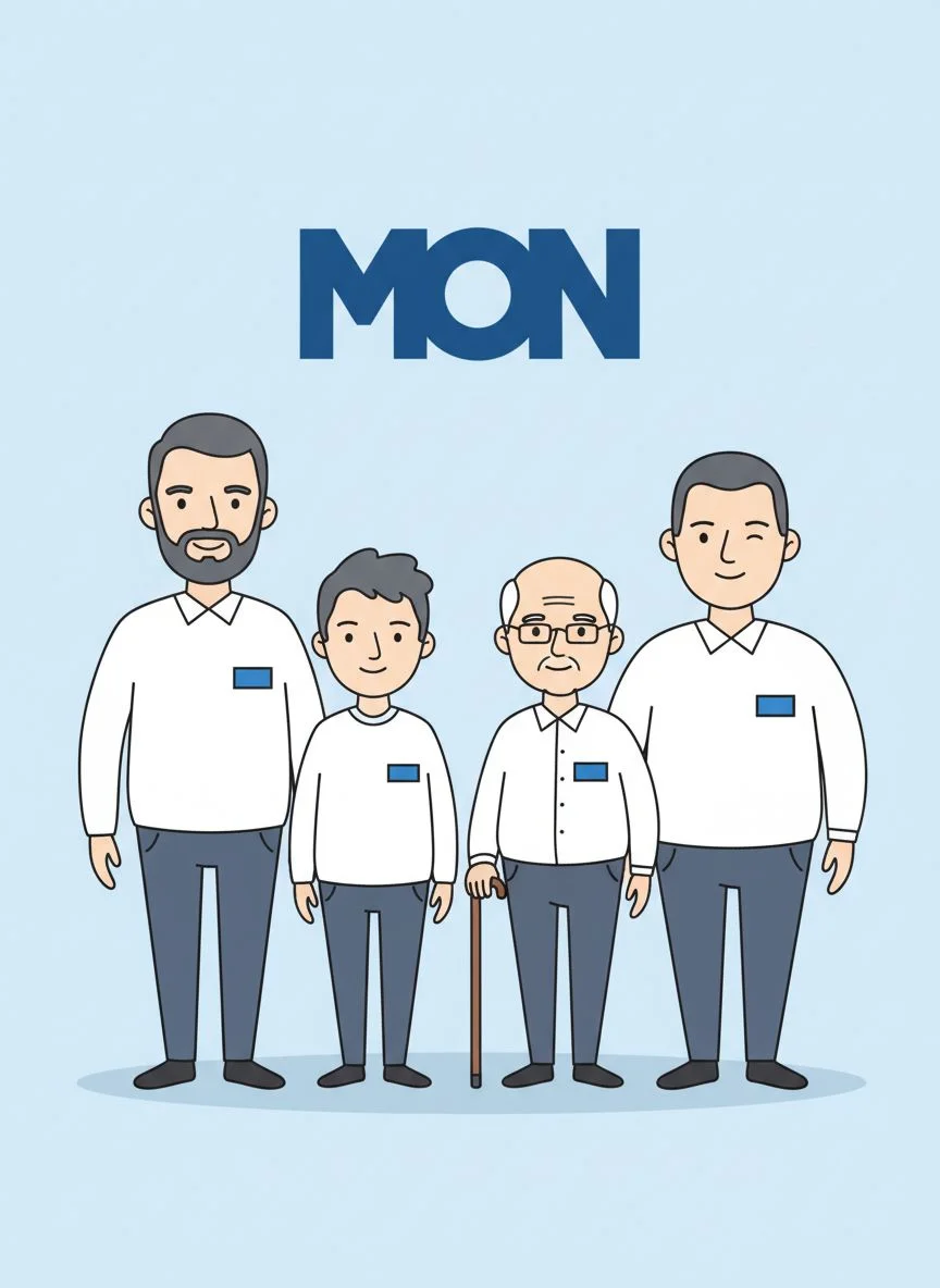Mon - For Masculine Family Members
