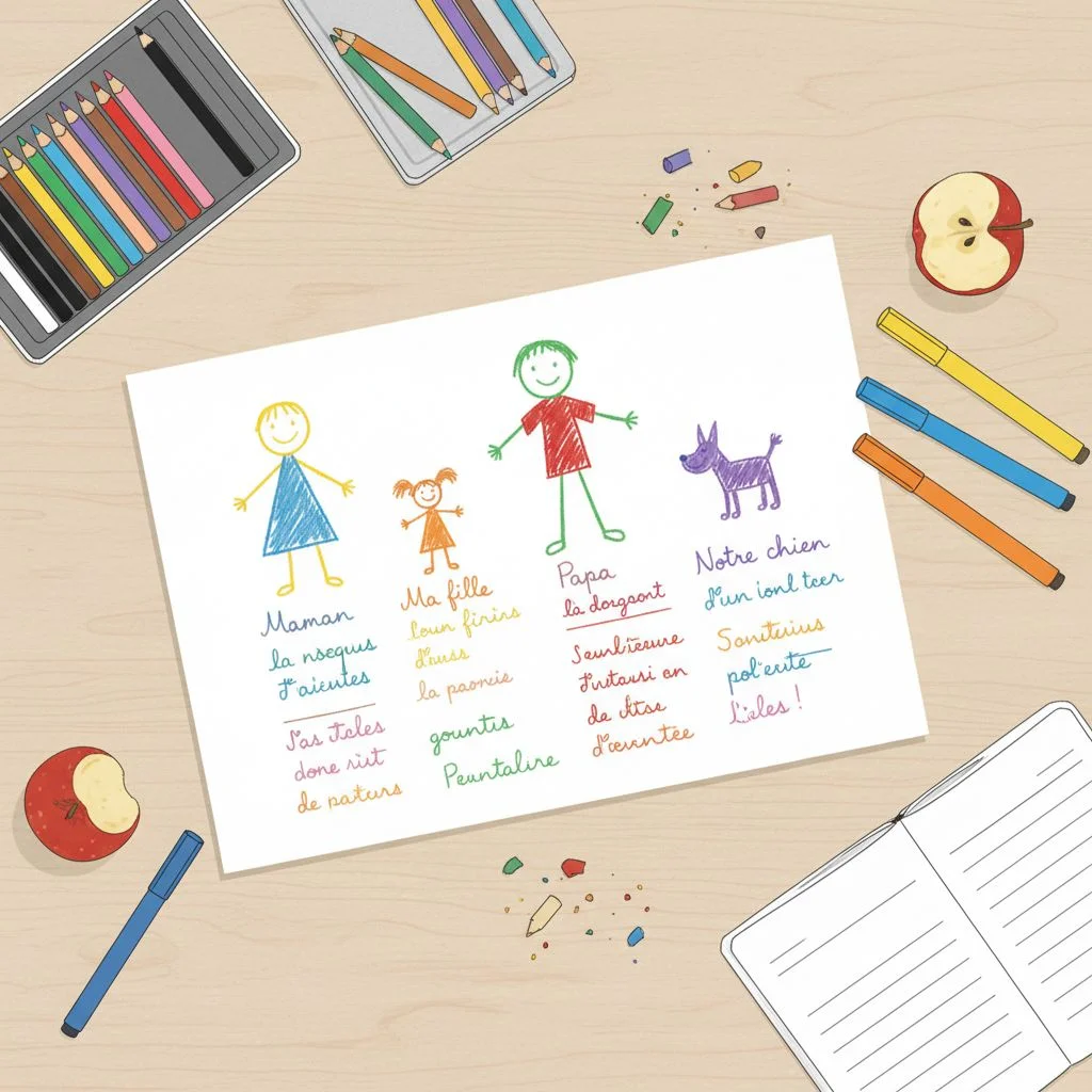 Draw and Label Your Family