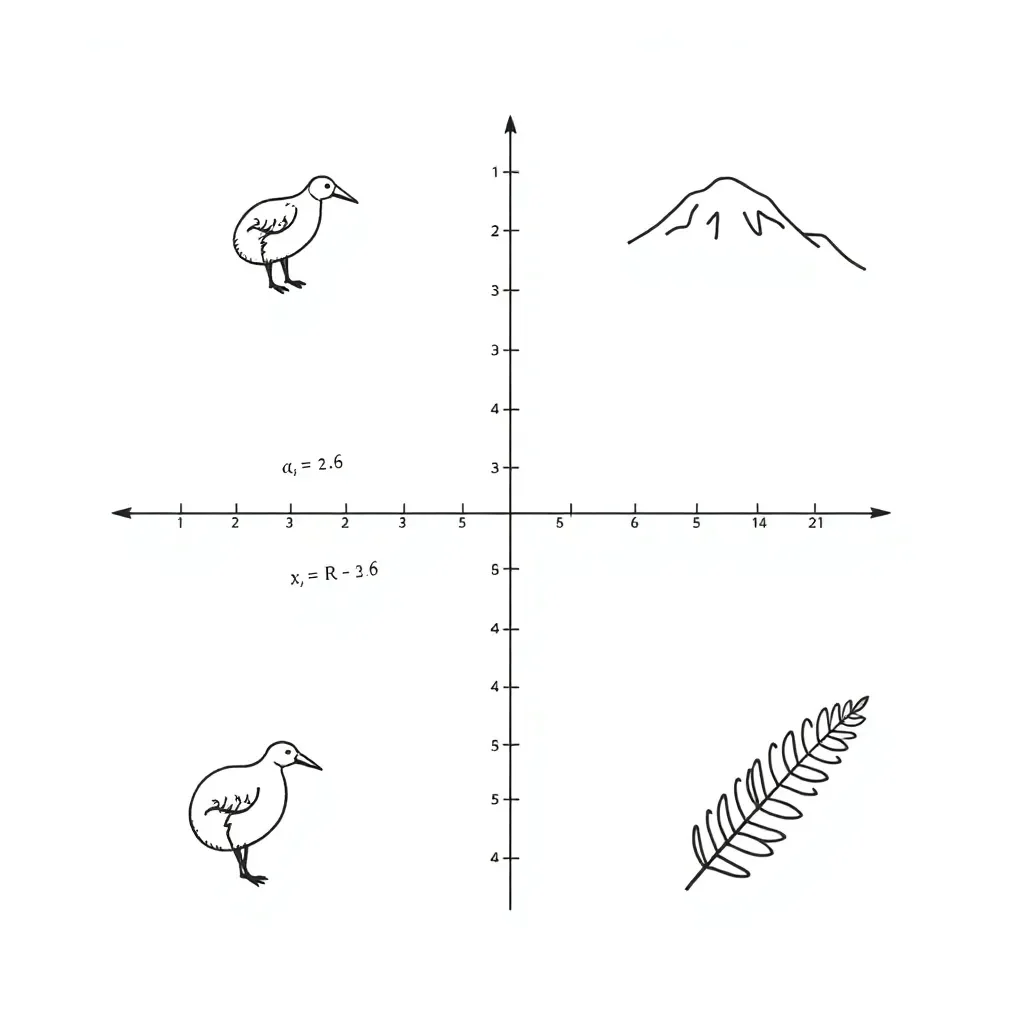 Linear graph illustration