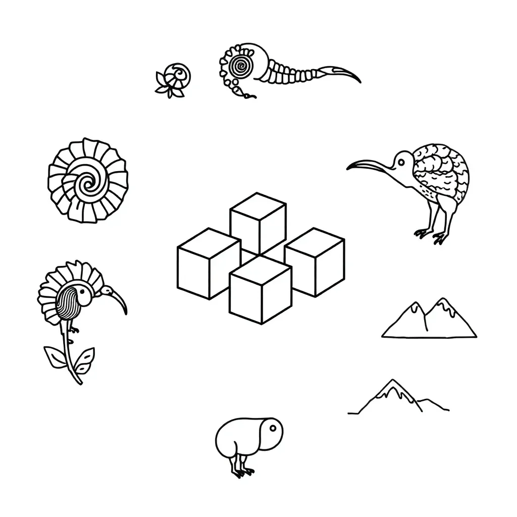 Three variable system illustration
